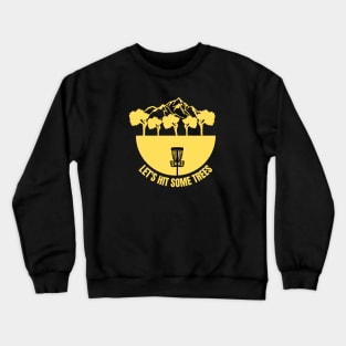 Avoid the trees - Disc Golf Crewneck Sweatshirt